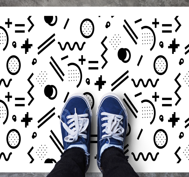 乙烯基地毯 动态模式演奏 - TenStickers