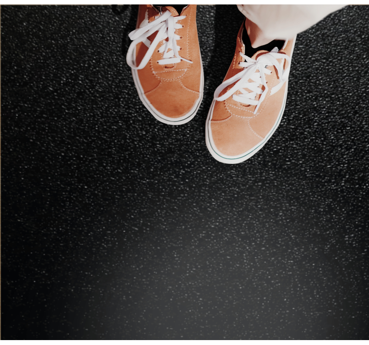 乙烯基地毯客厅纹理黑檀涂层 - TenStickers