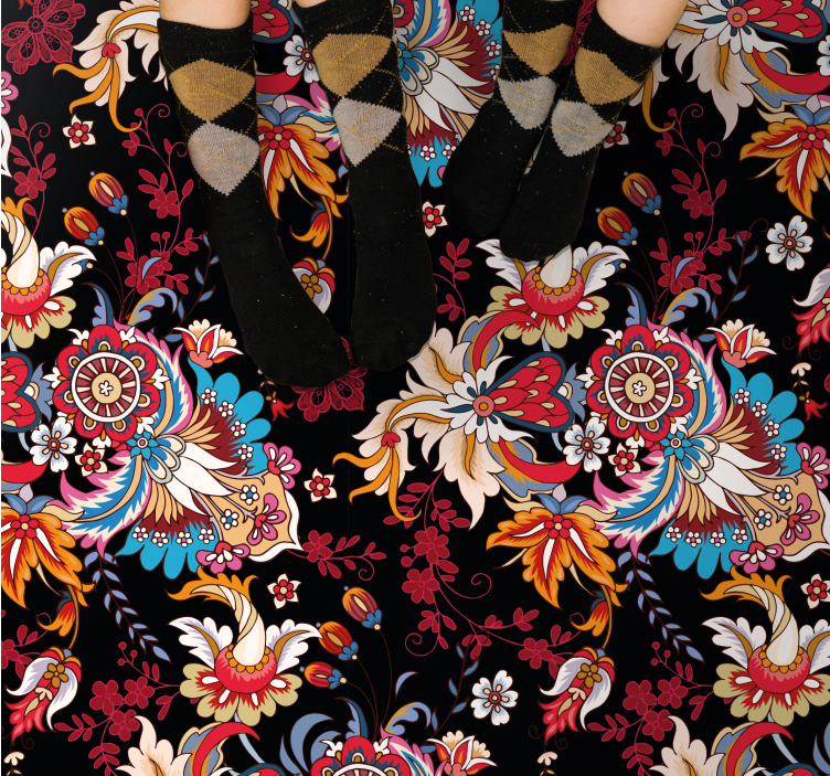 乙烯基地毯 以植物为灵感 - TenStickers