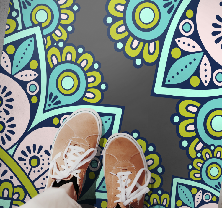 乙烯基地毯生动植物图案 - TenStickers