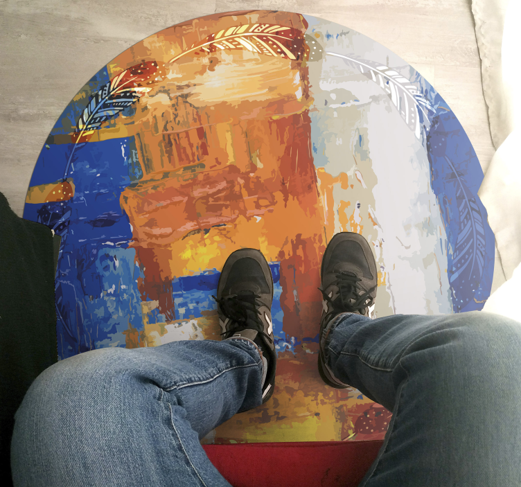 极简主义抽象色彩融合 - TenStickers