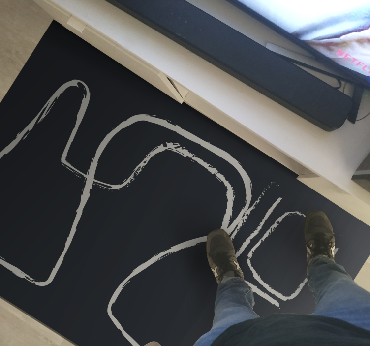 极简主义抽象线条图案设计 - TenStickers