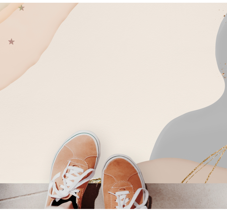 极简主义抽象柔和波纹 - TenStickers