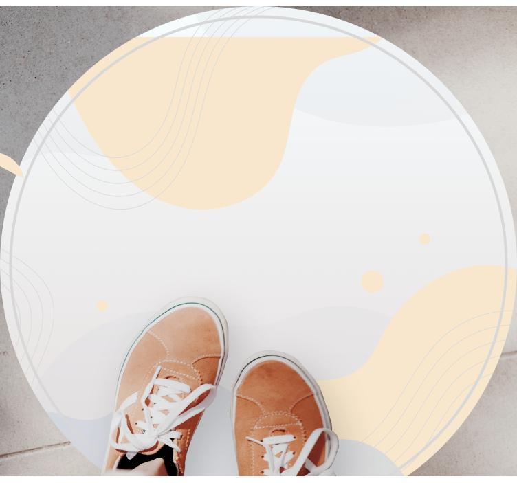 极简主义柔和波浪图案 - TenStickers