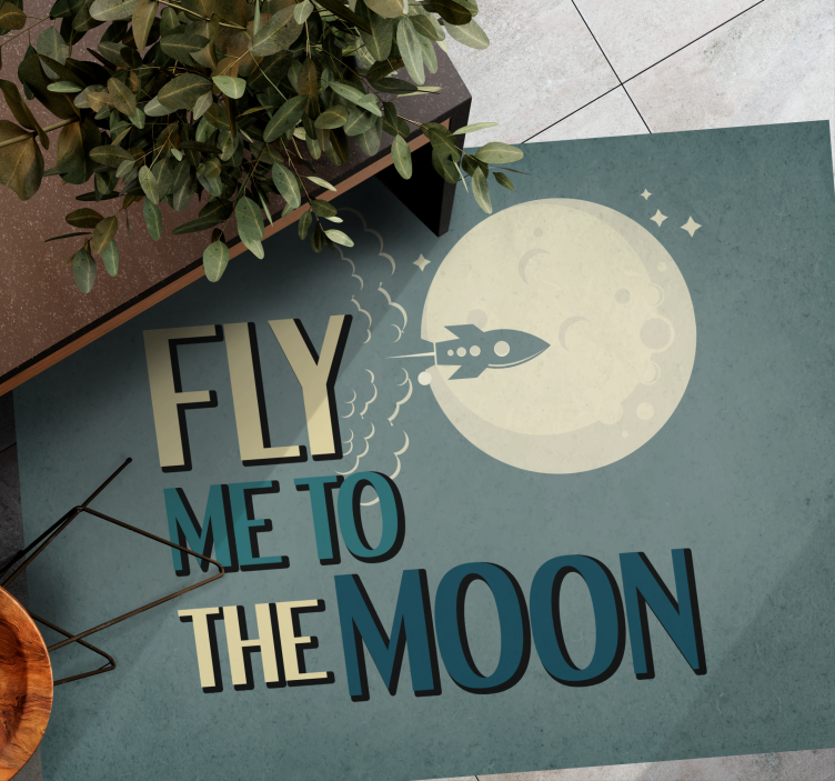 极简主义助你飞向月球 - TenStickers