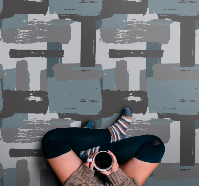 乙烯基地毯镶嵌 抽象马赛克 - TenStickers