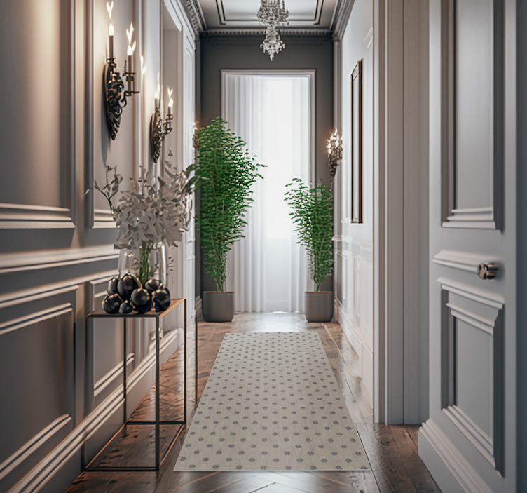 图案小花花地毯 - TenStickers