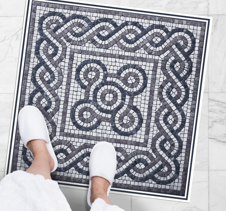 卵石石材马赛克地砖 - TenStickers