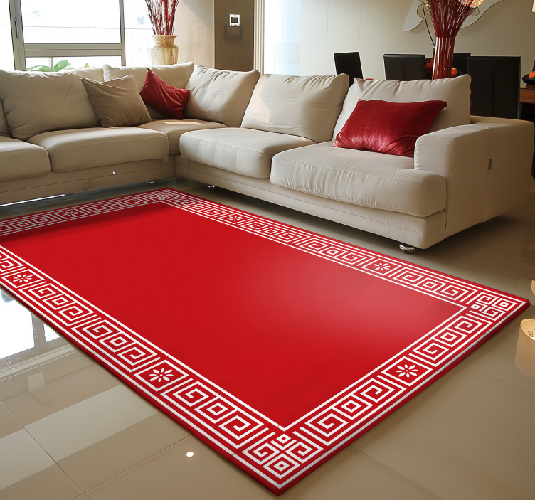 乙烯基地毯 经典希腊设计 - TenStickers