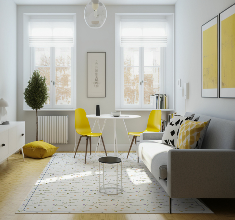 乙烯基地毯特性 小春枝 - TenStickers