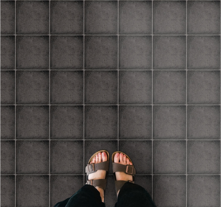 乙烯基地毯 石头效果 瓦片石材外观 - TenStickers