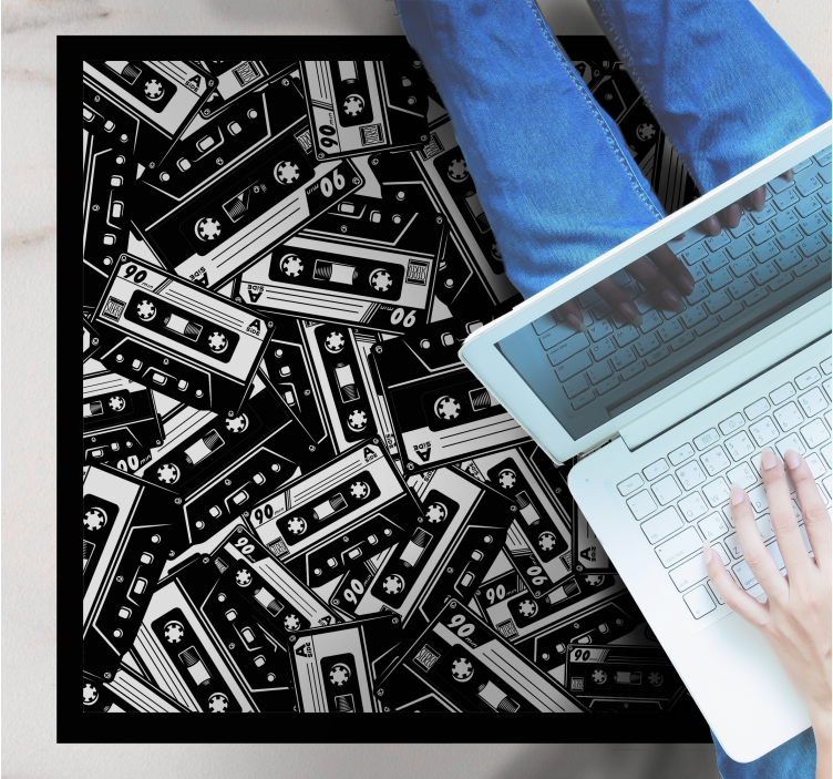 乙烯基地毯 磁带图案 - TenStickers