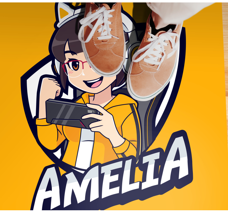 乙烯基地毯定制游戏肖像 - TenStickers