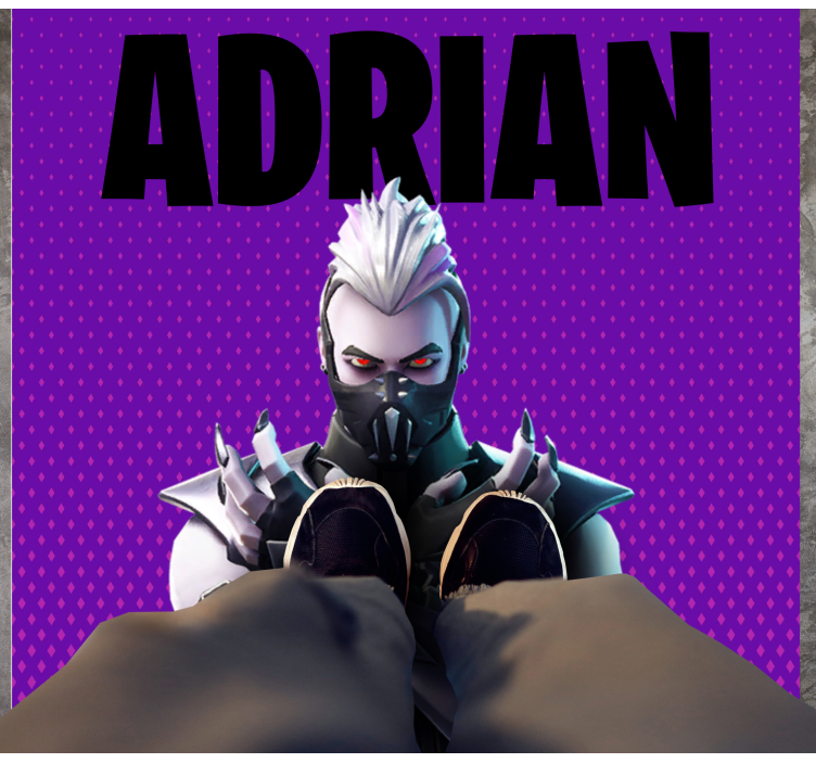 乙烯基地毯可定制游戏名称 - TenStickers