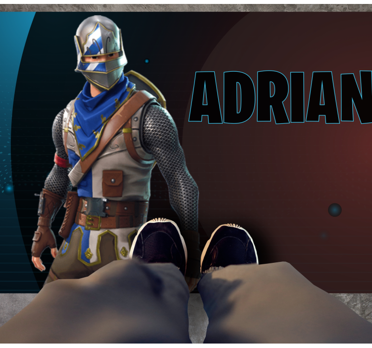 乙烯基地毯展现英雄游戏角色风采 - TenStickers