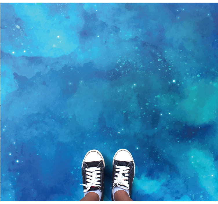 乙烯基地毯 夜空 - TenStickers