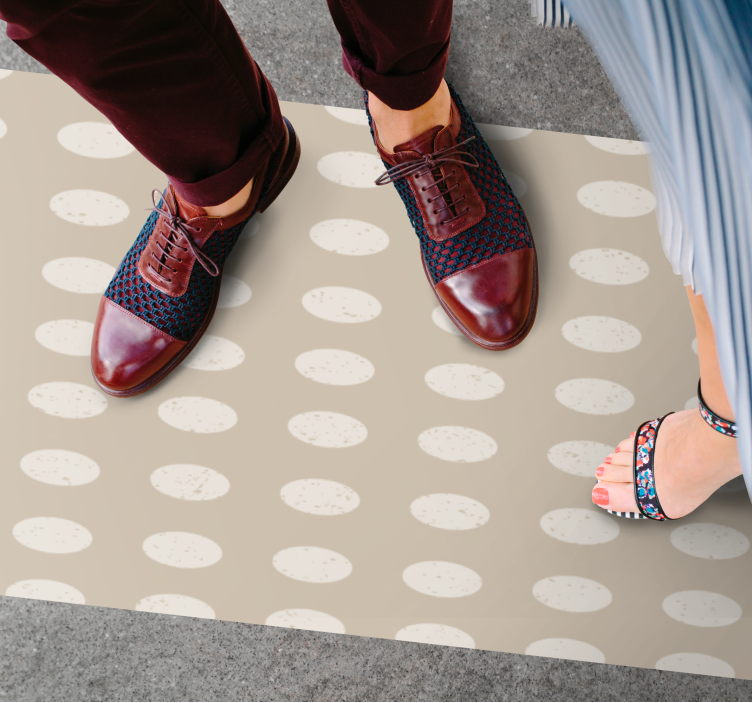 乙烯基地毯质地 斑点图案 - TenStickers