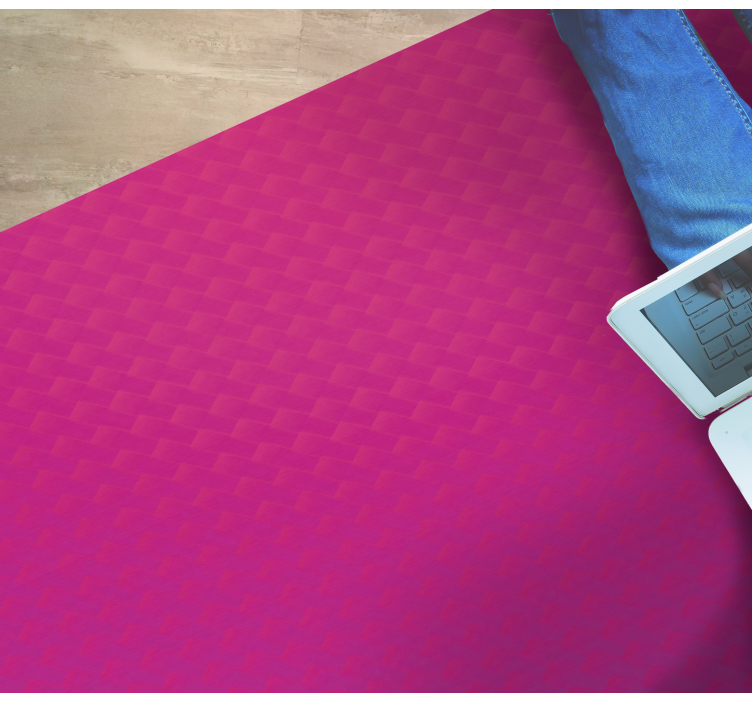 乙烯基地毯渐变六边形图案 - TenStickers