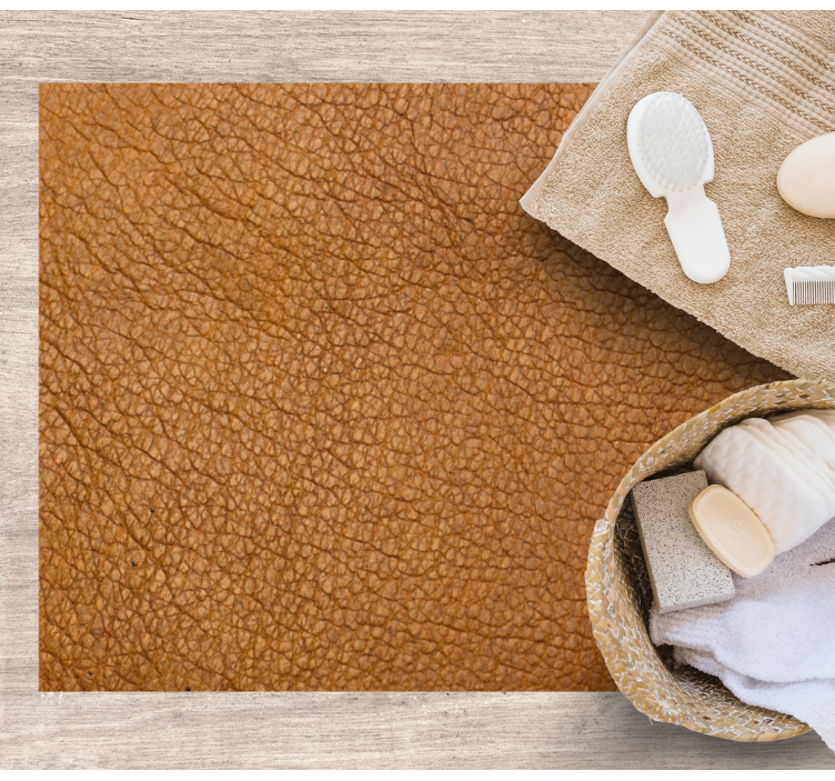 乙烯基地毯质地仿皮表面 - TenStickers