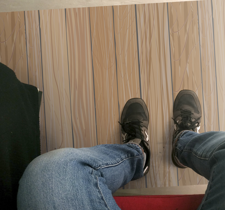 乙烯基地毯质地 木纹 - TenStickers