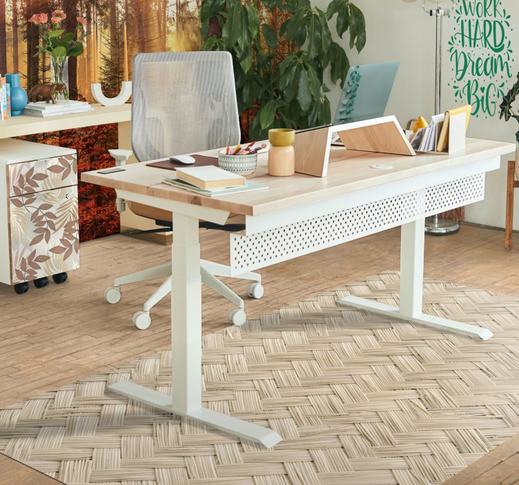 茅草区地毯老式地毯 - TenStickers