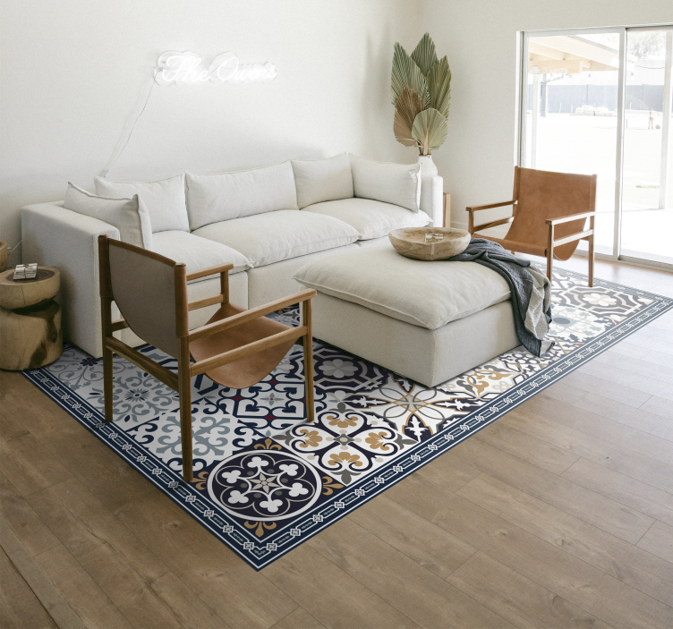 乙烯基地毯 华丽的瓷砖 - TenStickers