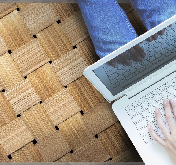 乙烯基地毯木纹 拼花地板模拟 - TenStickers