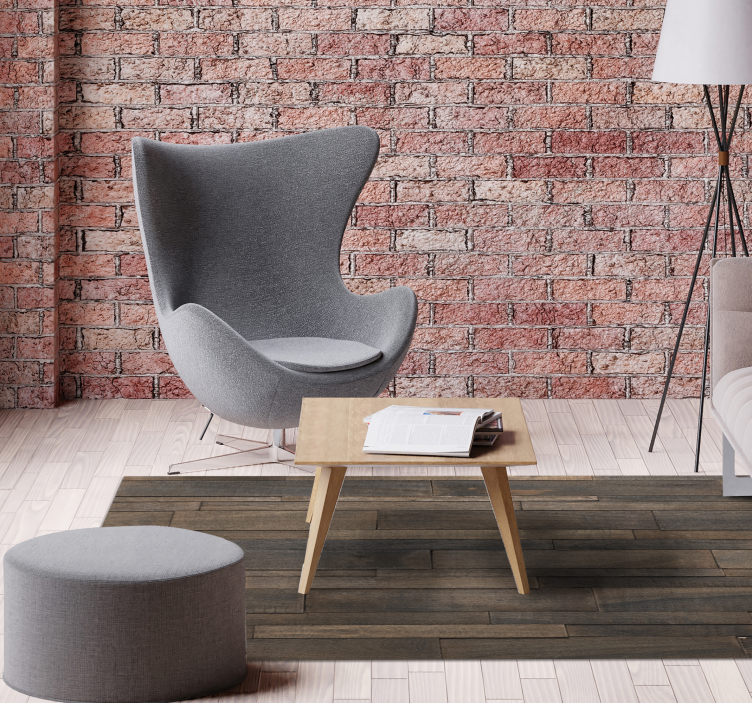 乙烯基地毯木纹 乡村图案 - TenStickers