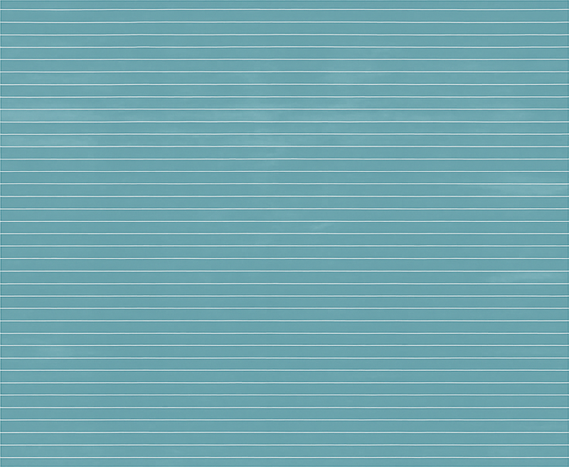 乙烯基地毯蓝色 横条纹设计 - TenStickers