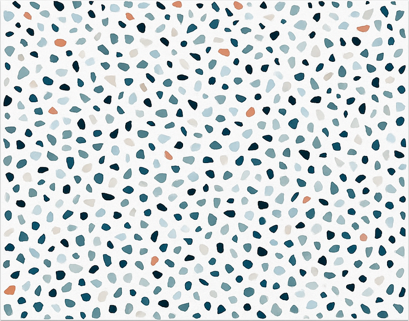 乙烯基厨房地毯 小彩石 - TenStickers