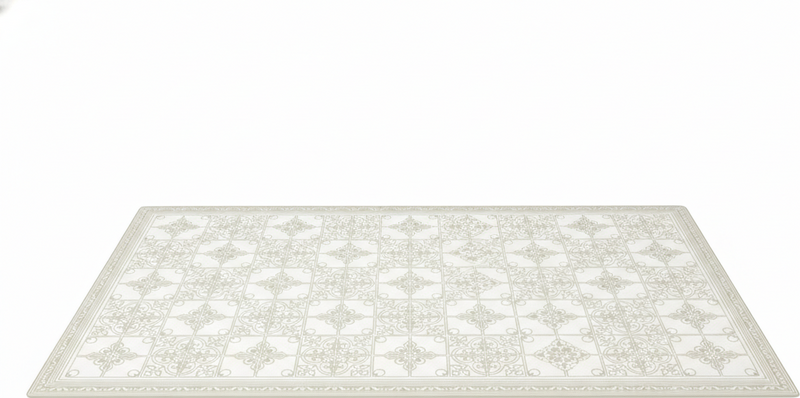 乙烯基厨房地毯经典香草款 - TenStickers