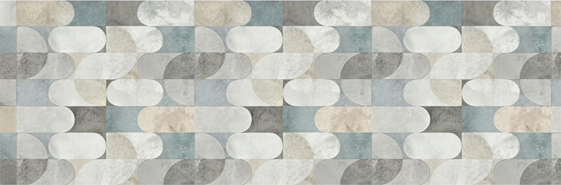 乙烯基厨房地毯现代药丸马赛克 - TenStickers