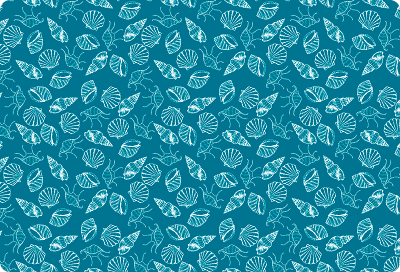 乙烯基地毯动物海贝动物 - TenStickers