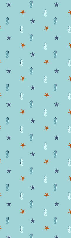 乙烯基地毯动物海洋风格 - TenStickers