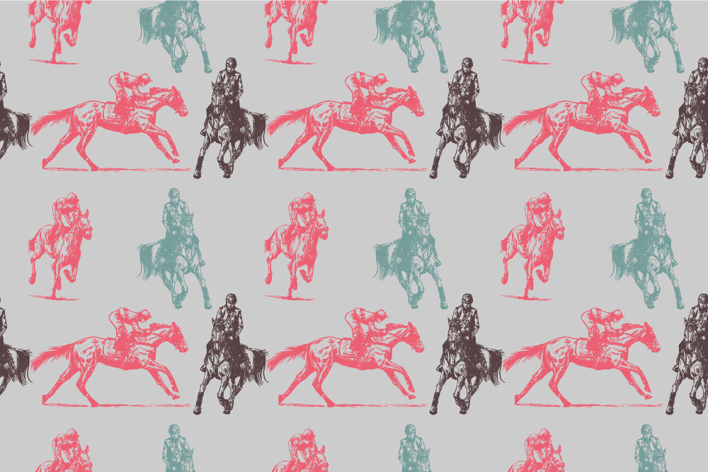 乙烯基地毯动物西式房屋图案 - TenStickers