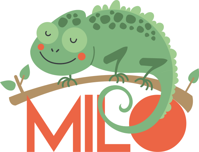 乙烯基地毯动物命名变色龙 - TenStickers