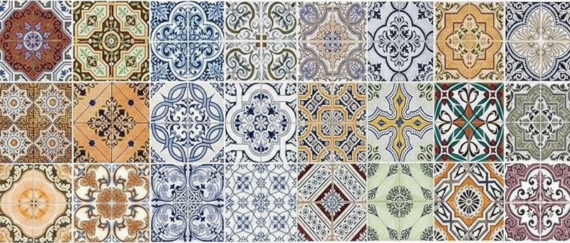 乙烯基厨房地毯，独特地中海风格 - TenStickers