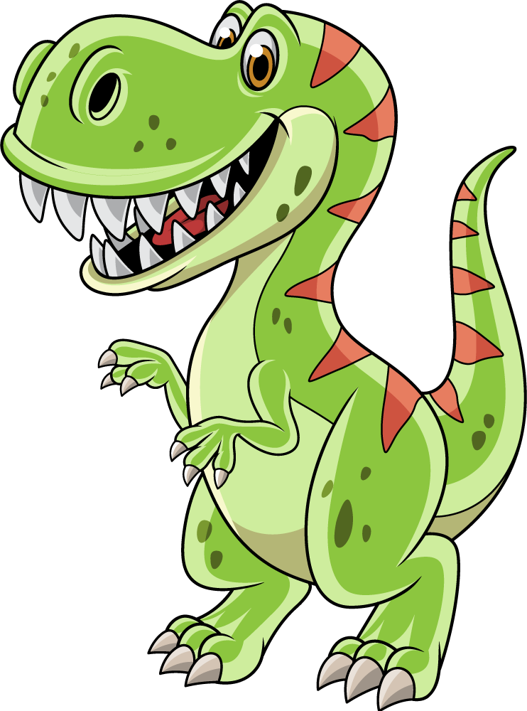 乙烯基地毯动物卡通暴龙 - TenStickers