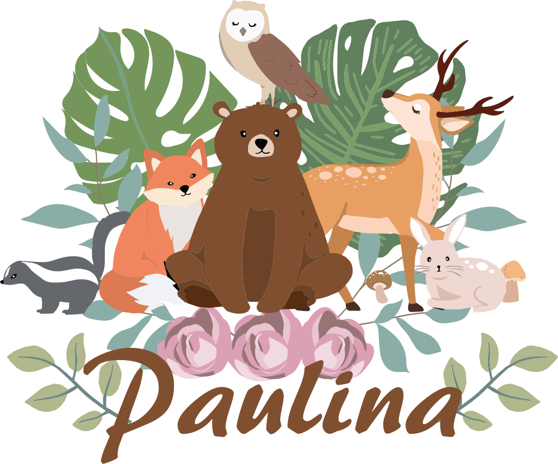 乙烯基地毯动物森林动物聚会 - TenStickers