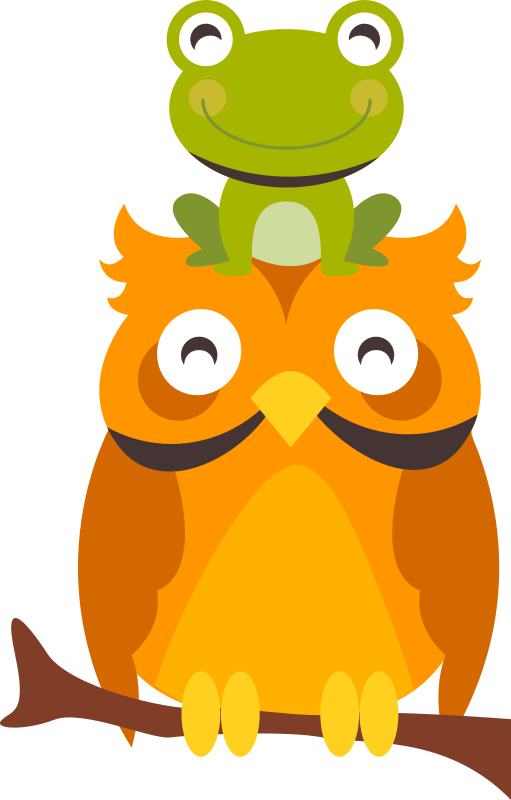 乙烯基地毯动物趣味动物角色 - TenStickers