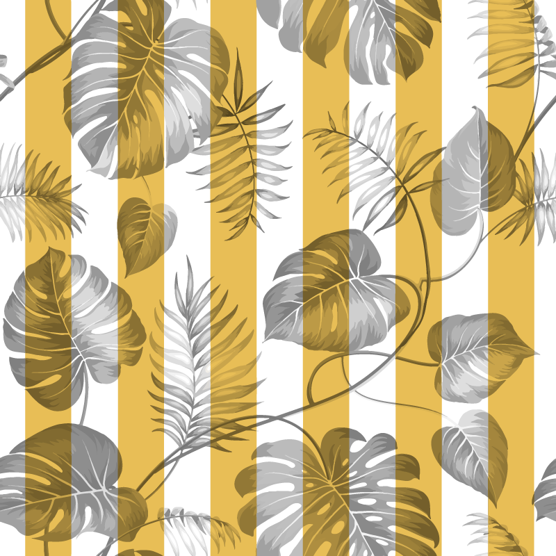 乙烯基花草地毯滑动衣柜门用地毯 - TenStickers