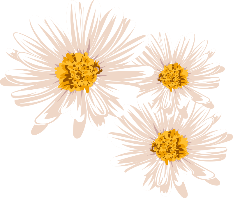 乙烯基花草地毯迷人的花卉布置 - TenStickers