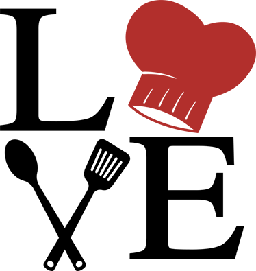 乙烯基厨房地毯 厨师之爱 - TenStickers