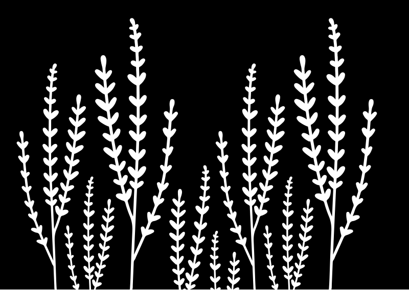 乙烯基地毯浴室黑白尖刺设计 - TenStickers