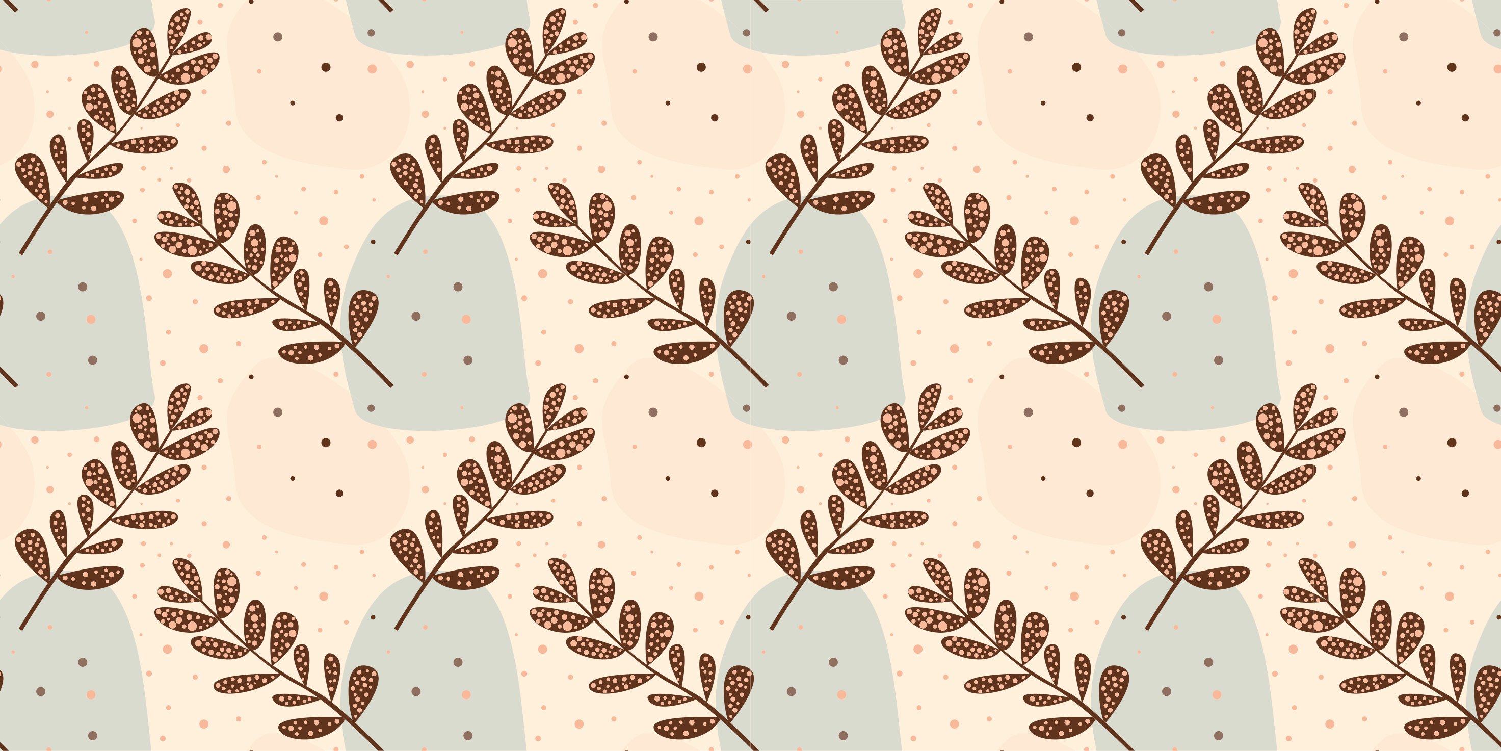 乙烯基花草地毯美学粉色枝条 - TenStickers