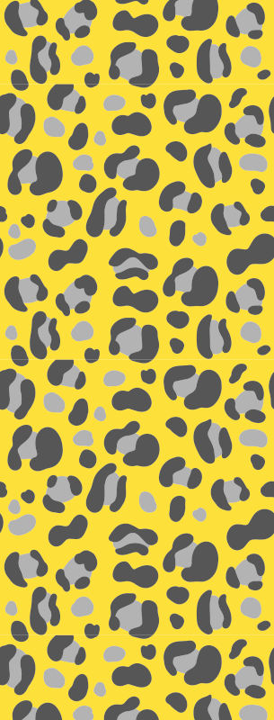 乙烯基地毯动物印花潘通豹子印花 - TenStickers