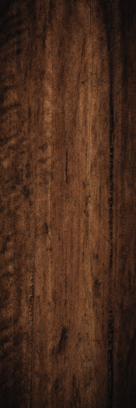 卧室乙烯基地毯，原始深棕色古朴木材 - TenStickers