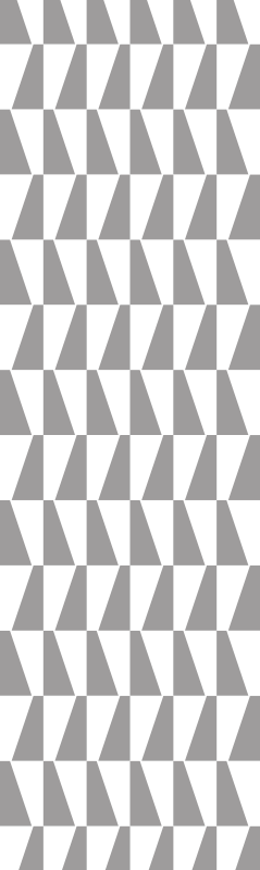 卧室乙烯基地毯灰色三角形图案 - TenStickers