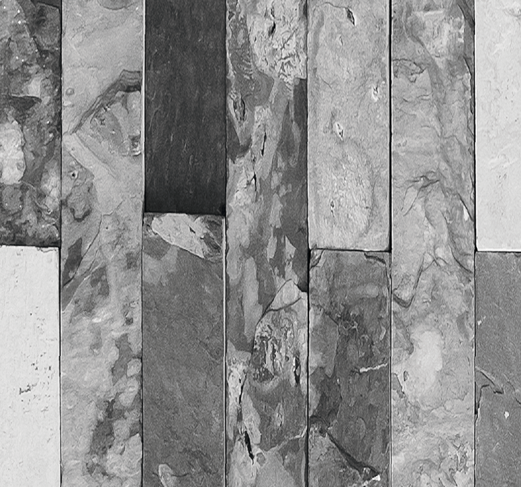 卧室乙烯基地毯深灰色砖块 - TenStickers