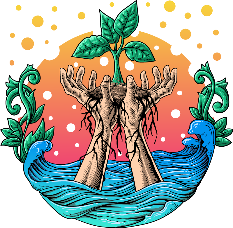 乙烯基地毯特性助力自然生长 - TenStickers